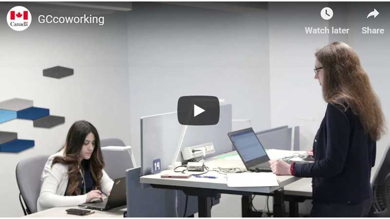 GCcoworking: New flexible alternative workplaces for Government of Canada employees