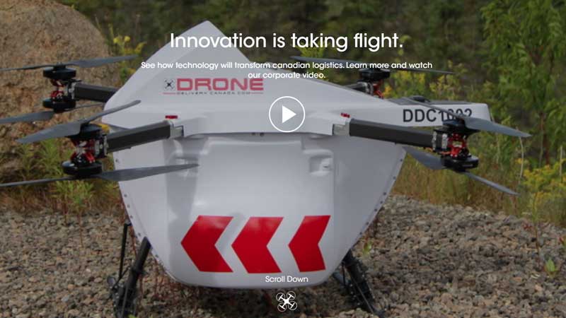Drone Delivery Canada Announces Commercial Agreement with Edmonton International Airport