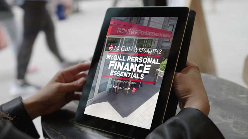 McGill Desautels Faculty of Management in Collaboration with RBC Future Launch and The Globe and Mail Launch National Persona