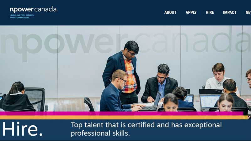 Google.org invests $2.5M with NPower Canada to upskill youth for the future of work