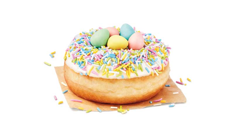 Tim Hortons® welcomes back the CADBURY MINI EGGS Dream Donut