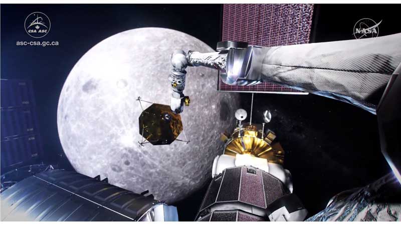 Canadarm3 one step closer to the Lunar Gateway