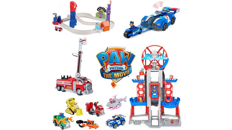 Spin Master's PAW Patrol: The Movie™ Toy Collection is PAWsome!