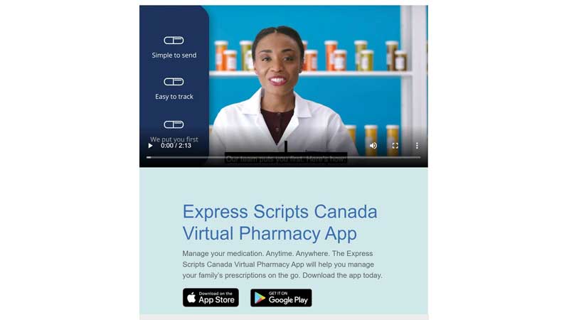 Express Scripts Canada Pharmacy® launching a national marketing campaign