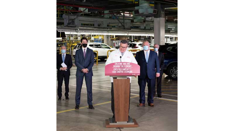 JOBS Honda of Canada Mfg. to Invest more than $1.38 billion in Ontario Manufacturing Plants in Preparation for Electrified Future