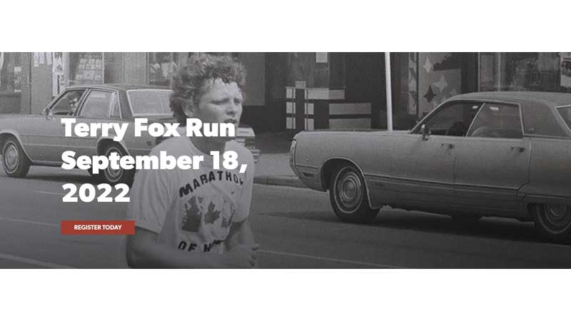 Upcoming Event: For The First Time Since 2019, The Terry Fox Run Returns In Person To Nearly 600 Communities Across Canada On September 18