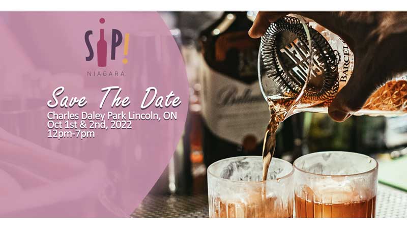 Upcoming Event: SIP Niagara Invites You To A 2-Day Food & Beverage Festival