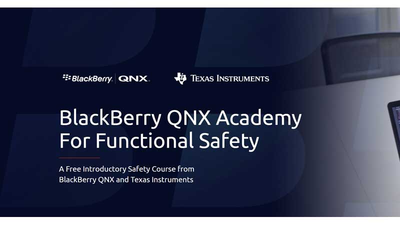 🤔💭 BlackBerry QNX and Texas Instruments Collaborate to Launch Online Training Academy 📚🎓🧠 to Jump-Start Embedded Software Developer Innovation 💻💾👓👔
