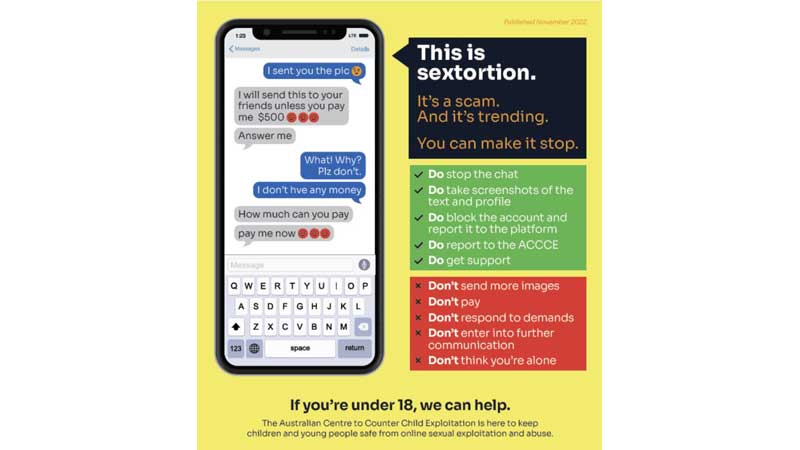 💻 Online Scammers are the Ones Asking for Nude Photos and Money: Educate Yourself to Better Protect Yourself from Sextortion