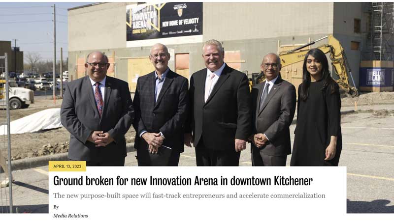 ONTARIO JOBS 💵 Ontario Investing in New Innovative Hub to Grow the Life Sciences Sector in Kitchener and Waterloo