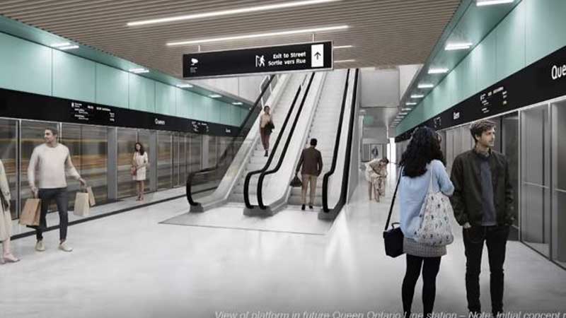 ONTARIO JOBS 🚇 Ontario Advancing Contracts for Ontario Line Subway