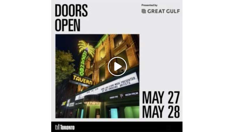 Upcoming Event:   🗿🏺 Doors Open Toronto Returns This Weekend