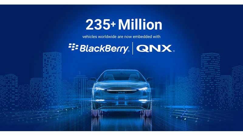 🚗 BlackBerry Software Is Now Embedded In Over 235 Million Vehicles