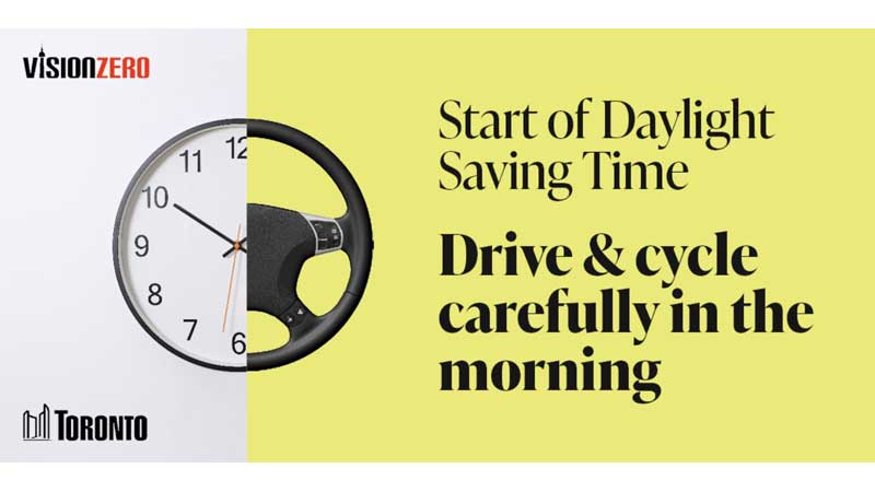 🍁🏙️ City of Toronto Launches Annual Vision Zero Campaign to Remind Road Users of Reduced Visibility as Clocks Turn Back 🕛🚗