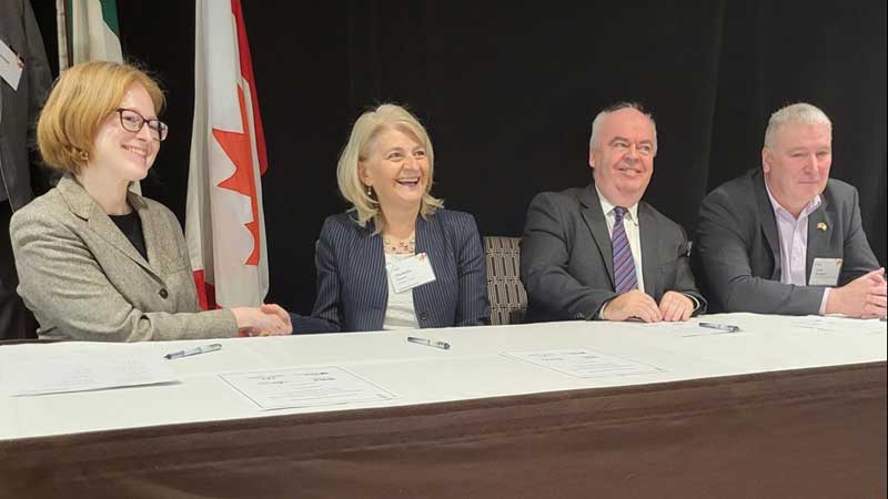 ONTARIO 🤓🧑‍🎓 Ontario's Public Colleges and Ireland's Technological Universities to Collaborate on Programs and Research 💵