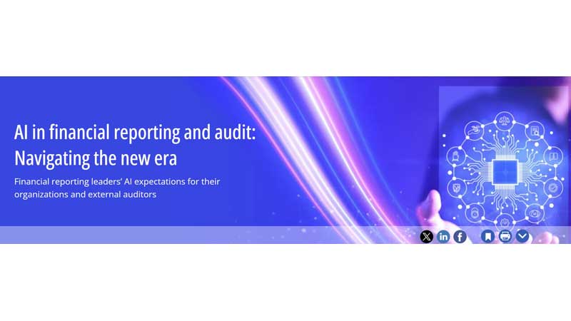 💵📱💻 More Canadian Companies Experimenting with AI in Financial Reporting than Their Global Peers, But Lag in Implementation