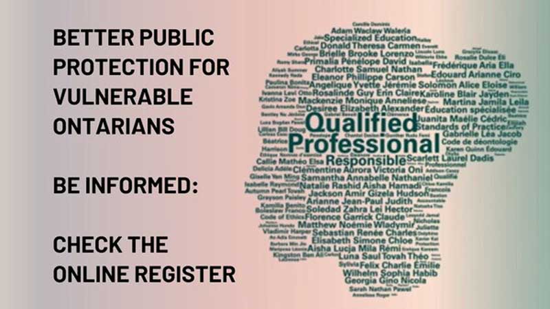 ONTARIO 🧑🔎 BETTER PROTECTION FOR VULNERABLE ONTARIANS: Key Changes to the Ontario College of Social Workers and Social Service Workers' Legislation Approved 🛠⚕️
