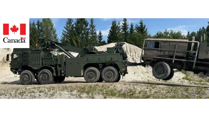 🇨🇦🍁💵 Government Of Canada Announces Contracts for Recovery Vehicles to Support the Canadian Armed Forces