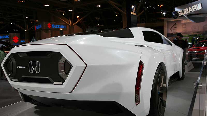 🚗 2009 Canadian International AutoShow. Honda FC Sport Concept