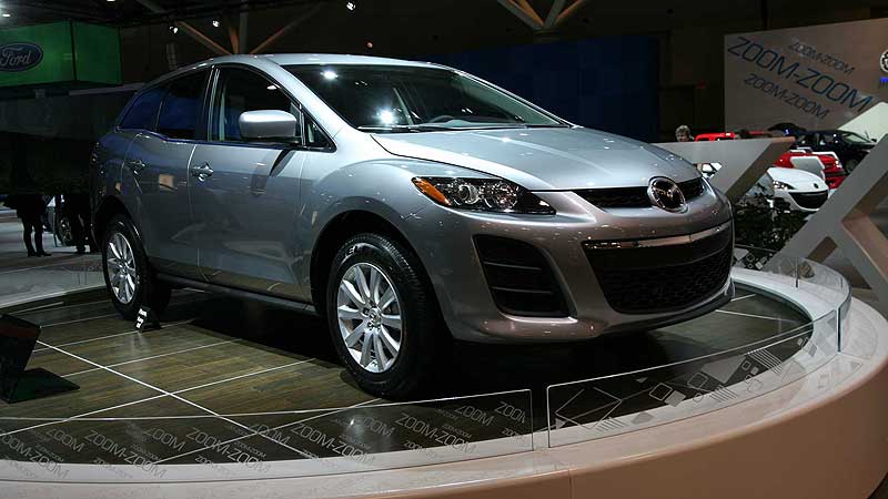 🚗 2009 Canadian International AutoShow. 2010 Mazda CX-7 World Premiere