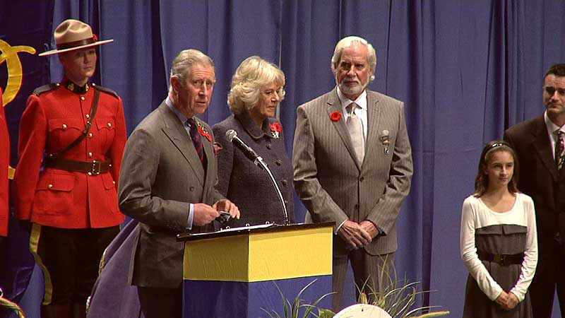 👑🐄🚜🎶📣📯 2009 Prince Charles opens the Royal Agricultural Winter Fair
