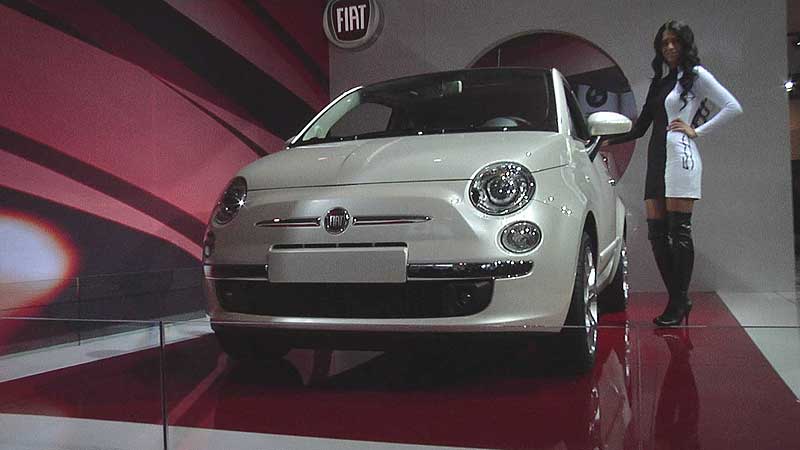 🚗 2010 Canadian International AutoShow. Fiat 500. Canadian Premiere