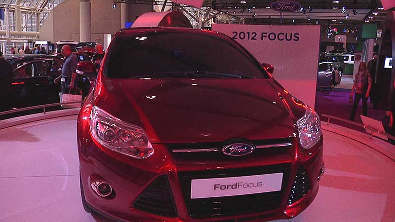 🚗 2010 Canadian International AutoShow. 2012 Ford Focus. Canadian Premiere