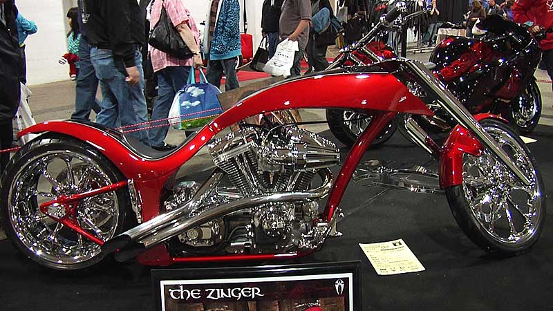 🏍️🌸 2010 Toronto International Spring Motorcycle Show. The Zinger