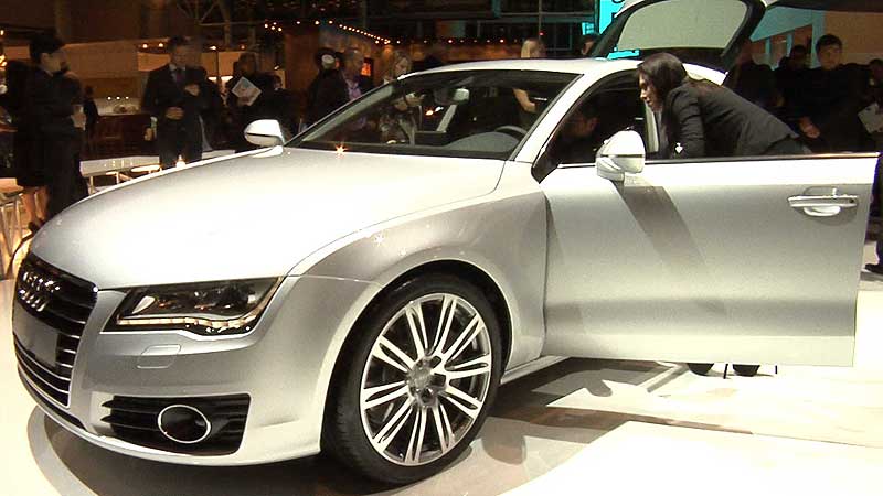 👵🧶🧵🚗 2011 IDS. Audi A7 Sportback