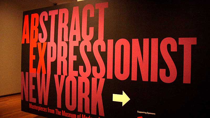 🖼️ 2011 AGO. Abstract Expressionist New York: Masterpieces from The Museum of Modern Art