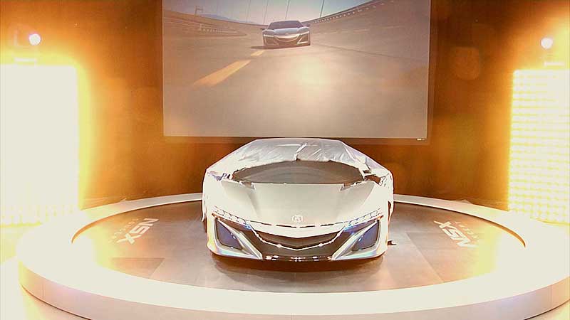 🚗 2012 Canadian International Autoshow. 2013 Acura NSX Concept