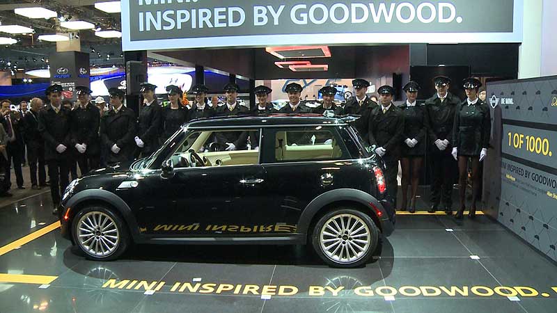 🚗 2012 Canadian International Autoshow. Mini Inspired by Goodwood Premiere