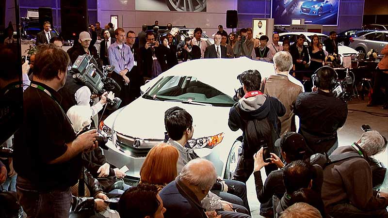 🚗 2012 Canadian International Autoshow. 2013 Acura ILX Luxury Compact Sport