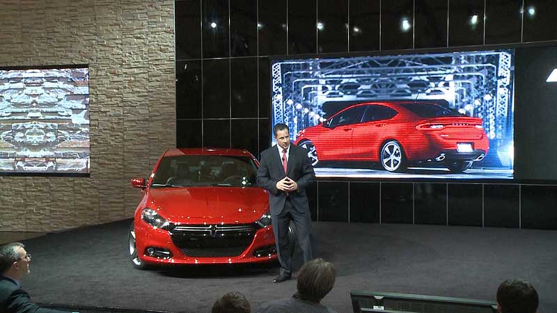 🚗 2012 Canadian International Auto Show. 2013 Dodge Dart and 2013 Mopar Dodge Dart GTS Turbo