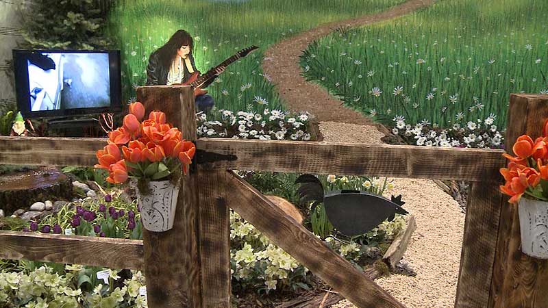 🌺 2012 Canada Blooms. «Juno Rocks» Gardens - Jann Arden