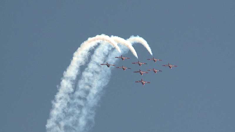 ✈️ 2012 Canadian International Air Show. Canadian Forces Snowbirds Demo