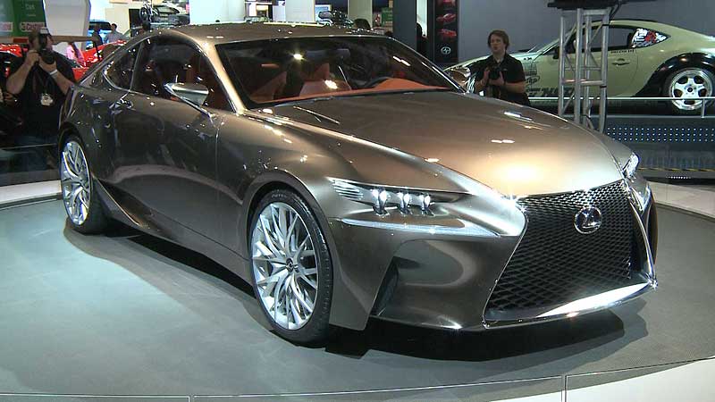 🚗 2013 Canadian International AutoShow. Lexus LF-CC Concept. Canadian Premiere