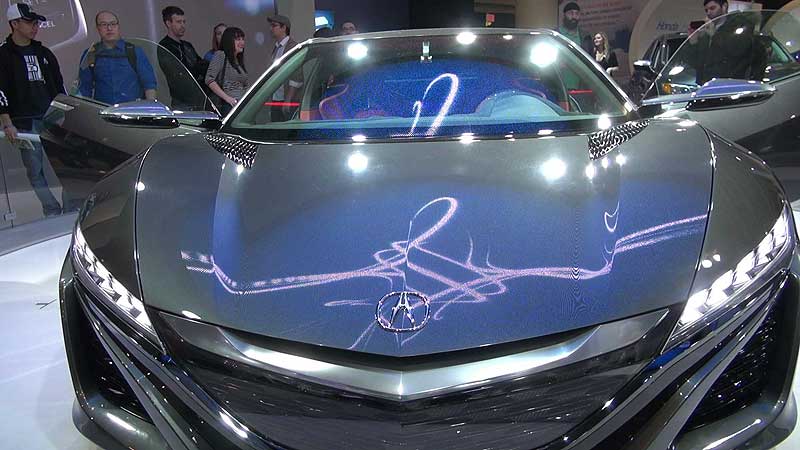🚗 2013 Canadian International AutoShow. Acura NSX Concept. Canadian Premiere