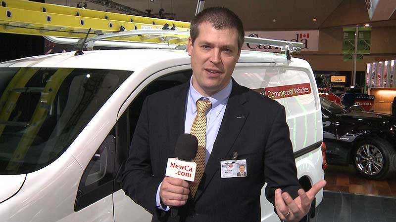 🚗 2013 Canadian International AutoShow. Nissan NV200 Compact Cargo. Canadian Premiere