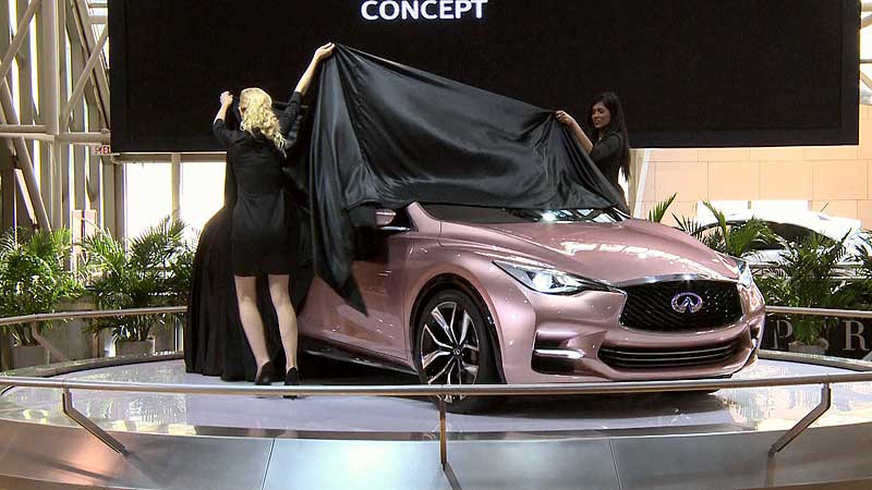 🚗 2014 Canadian International AutoShow. Premieres. Infiniti Q30