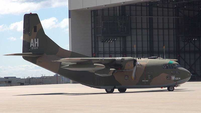 ✈️ 2014 Canadian International Air Show. C-123K Arriving at Pearson Airport