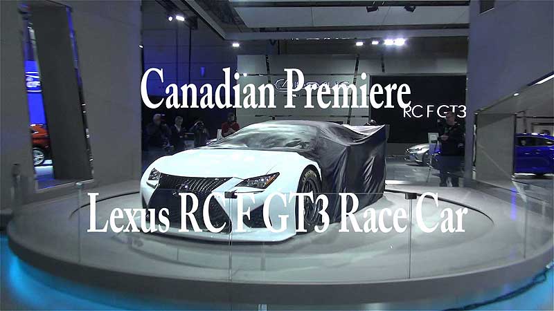 🚗 2015 Canadian International AutoShow. Lexus RC F GT3 concept