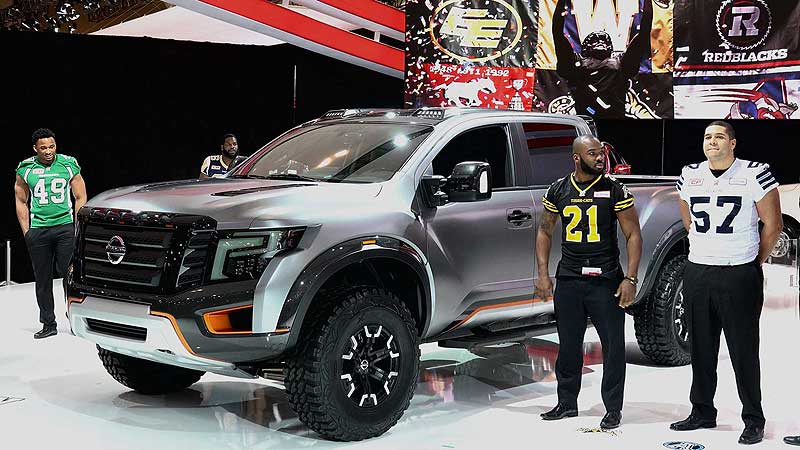 🚗 2016 Canadian International AutoShow. Nissan Titan Warrior Concept