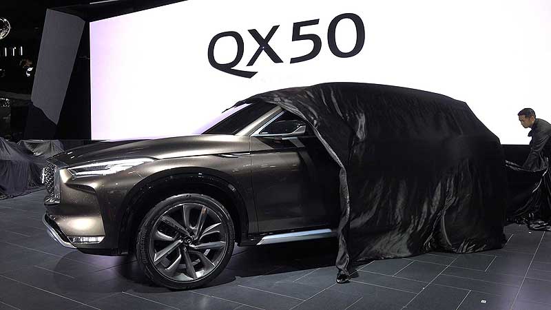 🚗 2017 Canadian International AutoShow. Infiniti Qx50 Concept