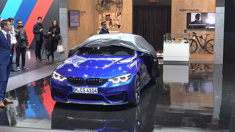 🚗 2018 Canadian International AutoShow. 2019 BMW M4 CS Unveiling