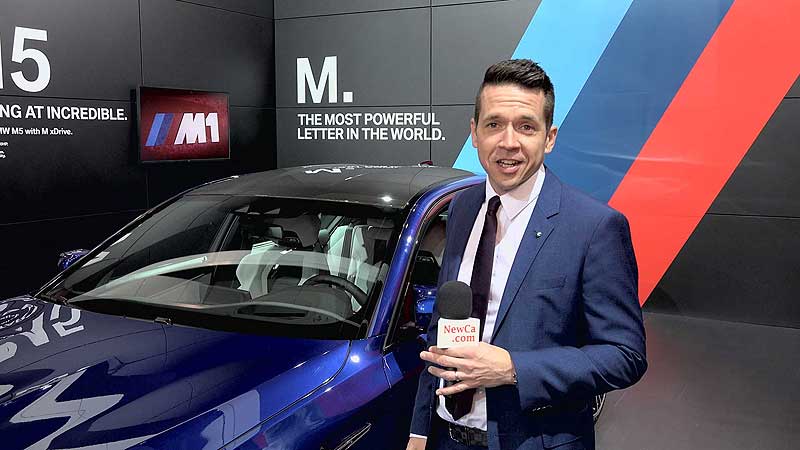 🚗 2018 Canadian International AutoShow. BMW M5 Debut