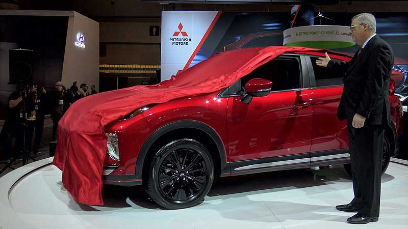 🚗 2018 Canadian International AutoShow. Mitsubishi Eclipse Cross Unveiling