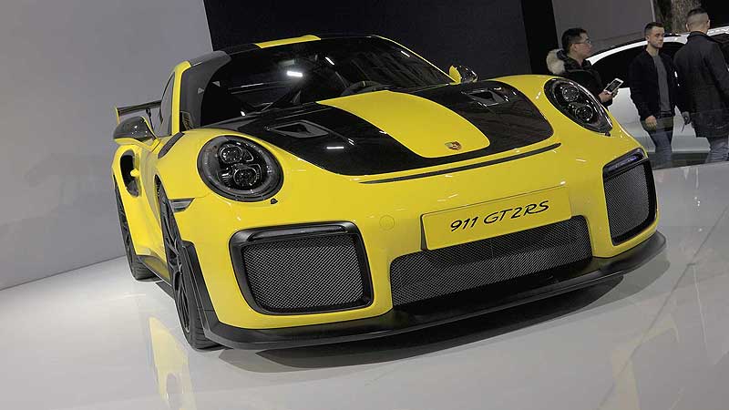 🚗 2018 Canadian International AutoShow. New 2018 Porsche 911 GT2 RS Debut