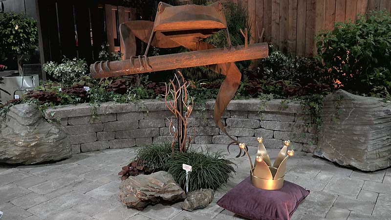 🌺 2018 Canada Blooms. Do Up the Backsteps Gardens