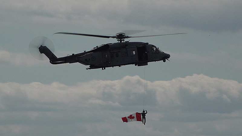 ✈️🚁 2019 Canadian International Air Show. The New, State-of-the-art CH-148 Cyclone